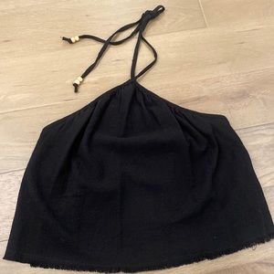 Zara size S black halter top